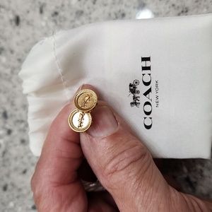 Coach Horse & Carriage earrings